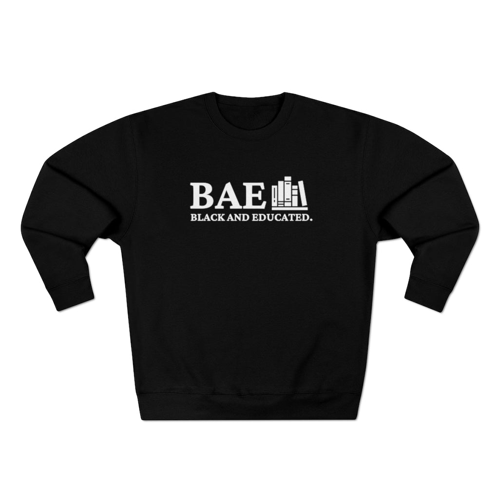 Bae black and educated sweatshirt best sale